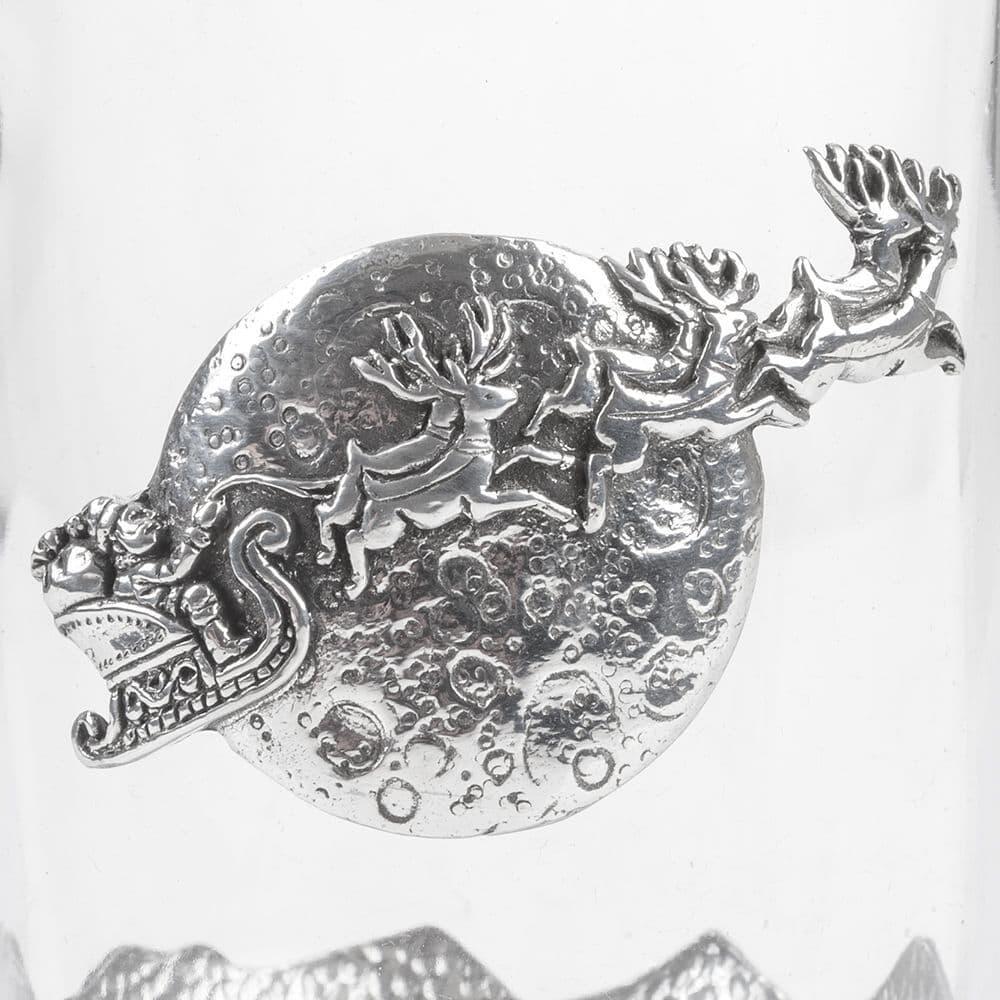 Mug en Verre de Noël