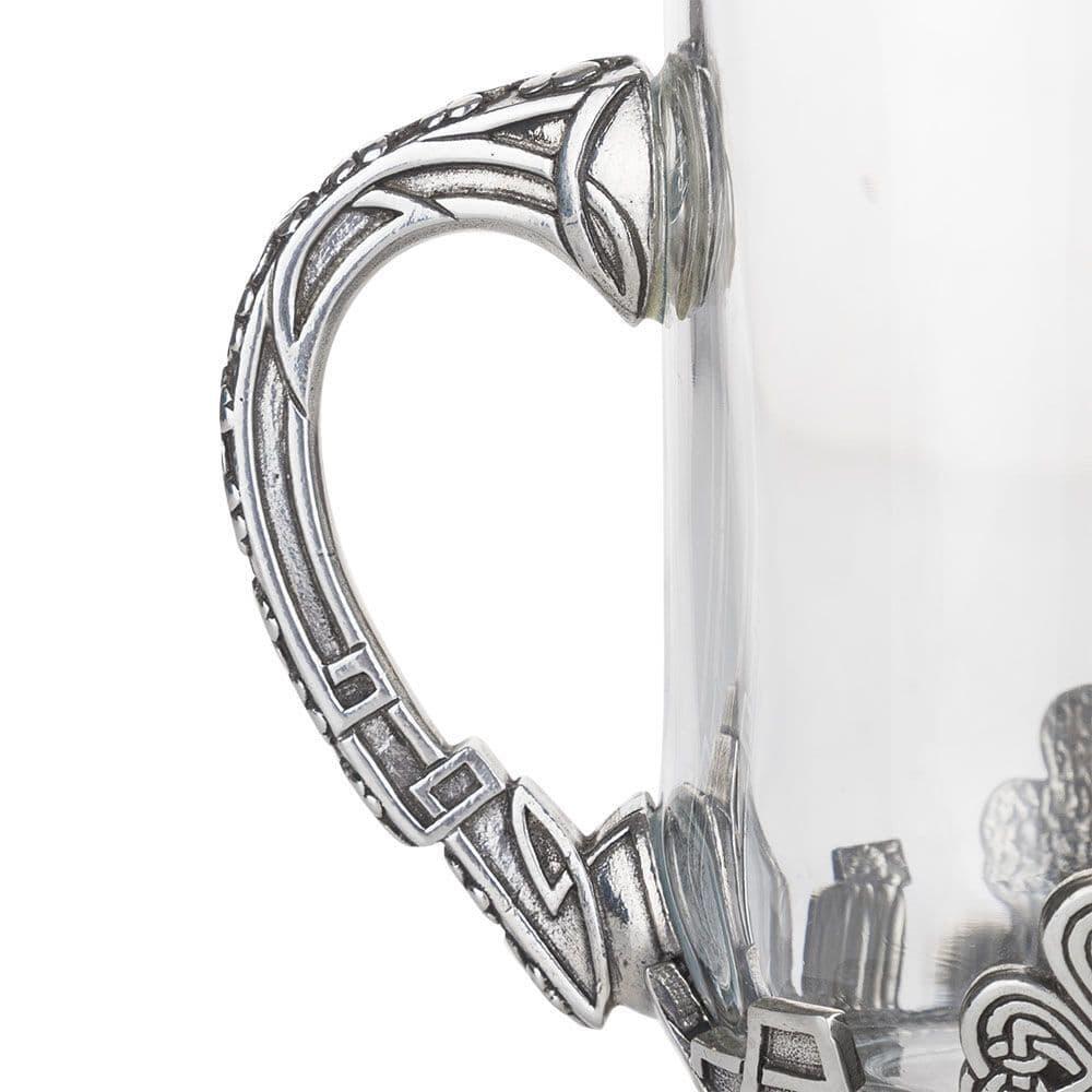 Tankard en Verre Irlandais