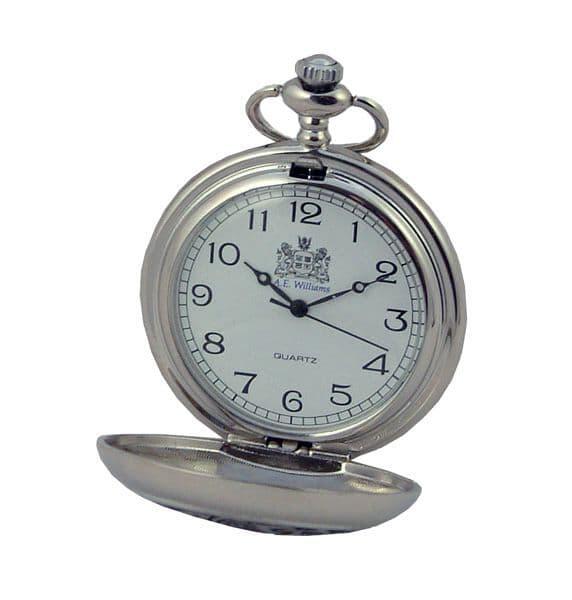 Zweifarbige Liebes-Knoten Taschenuhr