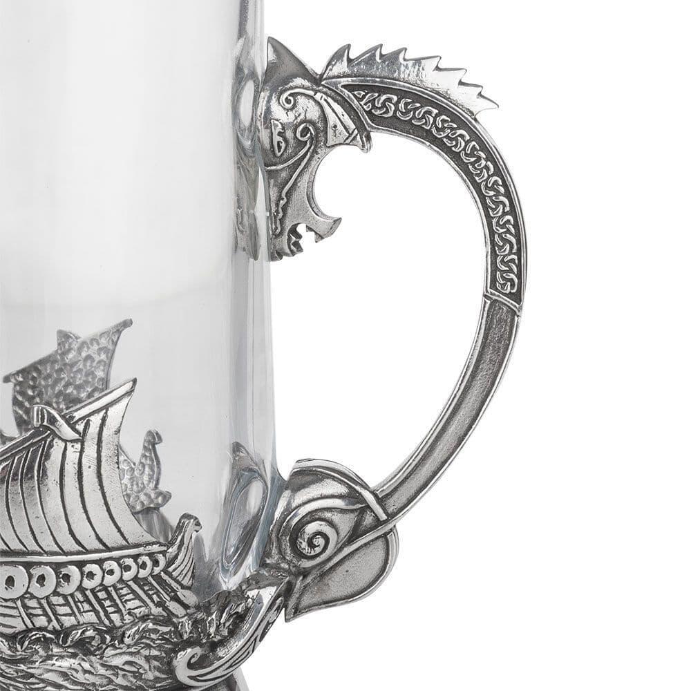 Viking Glass Tankard