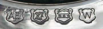 19-inch handcrafted pewter charger plate in antique bronze by My Store