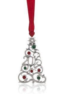 Limited edition 2015 English pewter Christmas ornament tree decoration by My Store