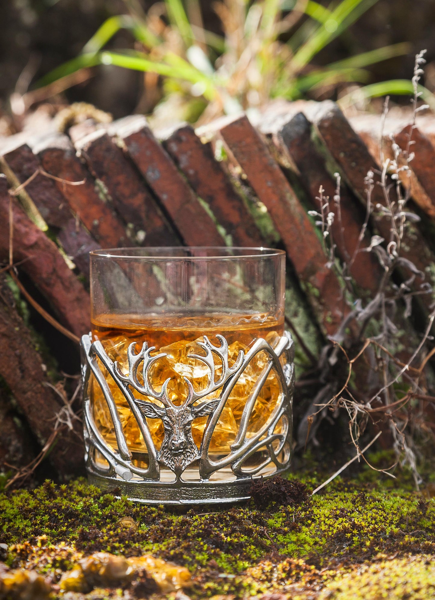 Tasse à Whisky Cerf et Chardon
