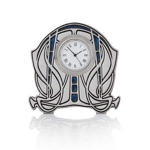Archibald Knox Clock 38 in custom colors, featuring an elegant design and modern clock face.