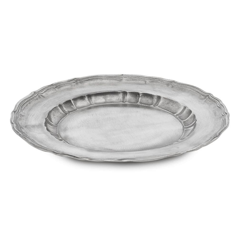 Bavarian double scalloped 9.5-inch decorative plate by My Store, featuring intricate artisan design and vibrant colors.