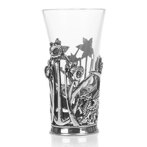 Daffodil and dragon shot glass holder in vibrant colors by My Store, perfect for collectibles and conversation starters.