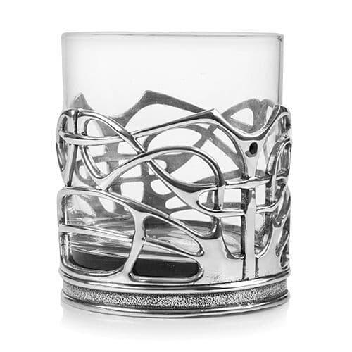 Luxury enamelled whisky tumbler with engraving option by My Store, ideal for dinner parties and conversation starters.