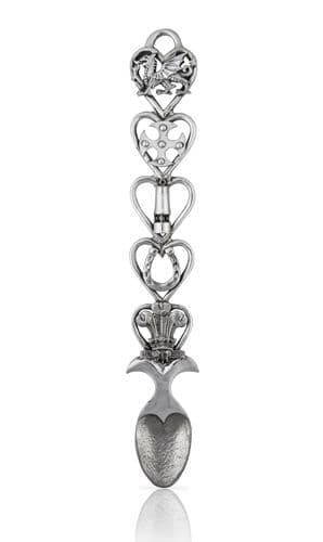 Feathers and Horseshoe Lovespoon
