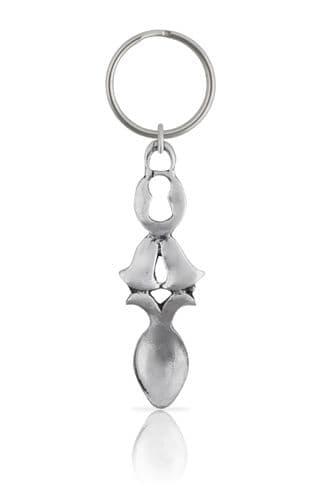 Lock and Bells Lovespoon Keyring