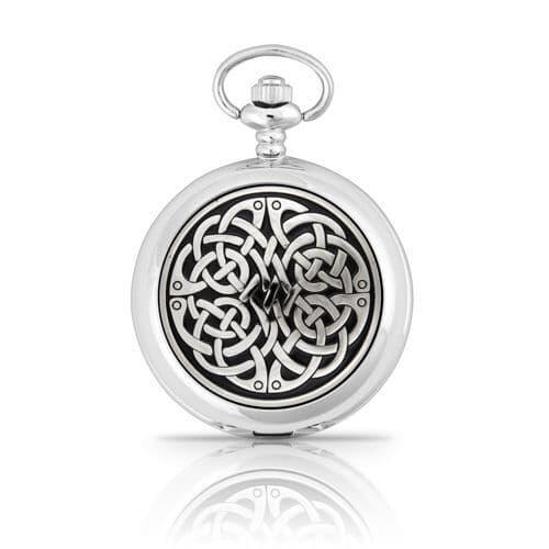 Never ending Knot Mechanical Pocket Watch