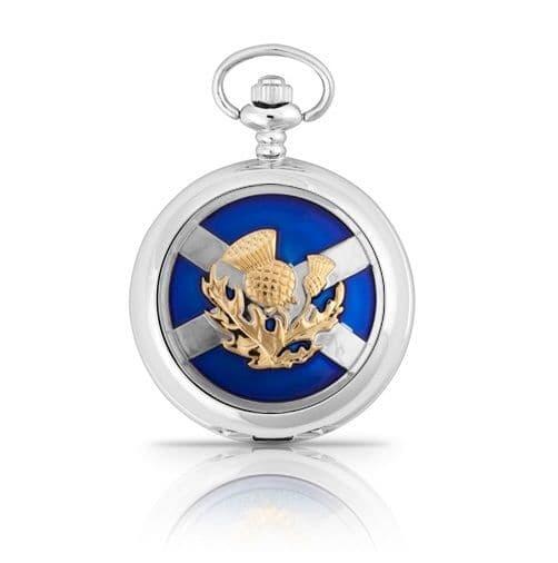 Montre de Poche Mécanique Saltire et Chardon