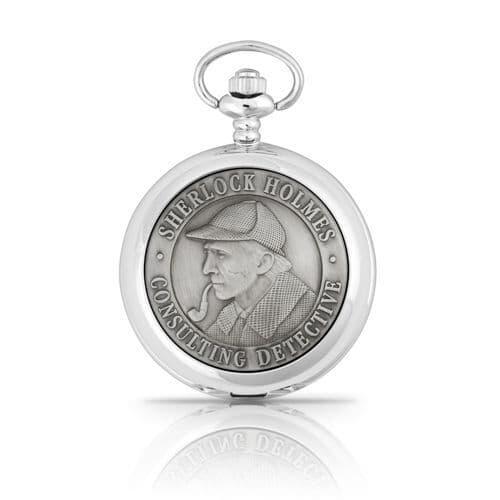 Montre de Poche Mécanique Sherlock Holmes