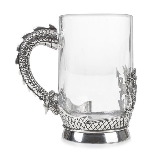 Welsh Dragon Glass Tankard